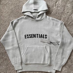 Fear of god essentials hoody size xl